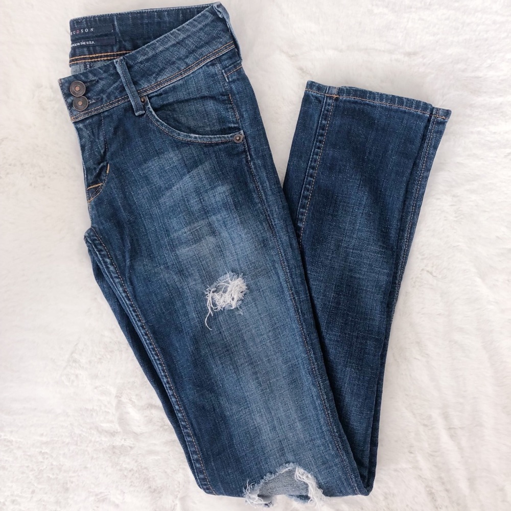 Hudson Collin Flap Skinny Jeans